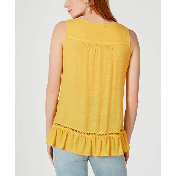 New STYLE & CO Island Getaway Top XL - Picture 2 of 6